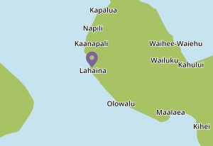 Lahaina Surf map